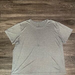 Dry fit gray tee